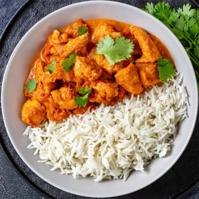 Indie Rasoi Kadhai Chicken with Jeera Rice